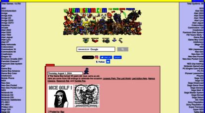 vgmuseum|The Video Games Museum .